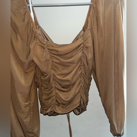 Brown Emory Park Top - Picture 2 of 3